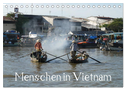 Menschen in Vietnam (Tischkalender 2024 DIN A5 quer), CALVENDO Monatskalender