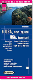 World Mapping Project USA 05 Neuengland 1 : 600 000
