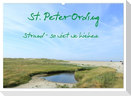St. Peter-Ording (Wandkalender 2025 DIN A2 quer), CALVENDO Monatskalender