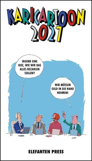 Holtfreter, Jürgen (Hrsg.). KARICARTOON 2027 - 365 Kari-Cartoons von 90 ZeichnerInnen. Espresso Verlag GmbH, 2026.