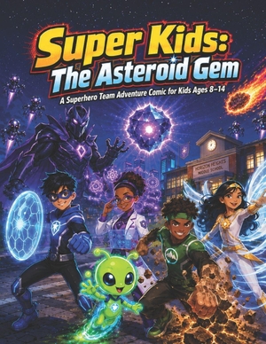 Deep. Super Kids - The Asteroid Gem: A Superhero Team Adventure Comic for Kids Ages 8-14. Amazon Digital Services LLC - Kdp, 2026.