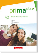 prima plus A2: zu Band 1 und 2 - Testheft mit Audio-CD