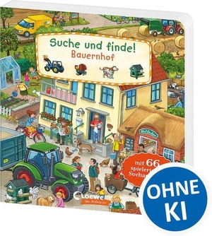 Suche und finde! Bauernhof - Wimmelbuch ab 2 Jahren mit 66 spannenden Suchaufgaben zum Entdecken. Loewe Verlag GmbH, 2026.