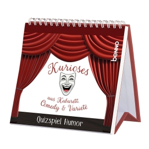Quizspiel Humor - Kurioses aus Kabarett, Comedy & Varieté. St. Benno Verlag GmbH, 2026.