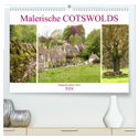 Malerische Cotswolds (hochwertiger Premium Wandkalender 2024 DIN A2 quer), Kunstdruck in Hochglanz