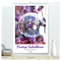 Frostige Seifenblasen (hochwertiger Premium Wandkalender 2024 DIN A2 hoch), Kunstdruck in Hochglanz