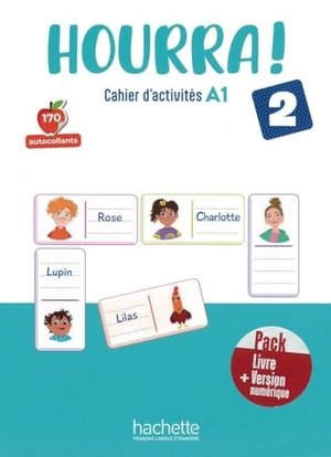 Denisot, Hugues. Hourra ! 2. Cahier d'activités + Sticker + Code - Cahier d'activités + Sticker + Code. Hueber Verlag GmbH, 2024.