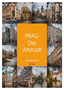Prag - Die Altstadt (Tischkalender 2024 DIN A5 hoch), CALVENDO Monatskalender