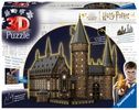 Ravensburger 3D Puzzle 11550 - Harry Potter Hogwarts Schloss - Die Große Halle - Night Edition - die beleuchtete Great Hall des Hogwarts Castle für alle Harry Potter Fans ab 10 Jahren