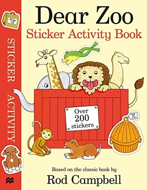 Campbell, Rod. Dear Zoo Sticker Activity Book. Macmillan Publishers Int Ltd - MDL, 2022.