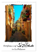 Dorfleben auf Sizilien (Wandkalender 2025 DIN A4 hoch), CALVENDO Monatskalender