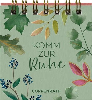 Komm zur Ruhe. Coppenrath, 2026.