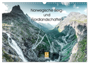 Norwegische Berg- und Fjordlandschaften (Wandkalender 2024 DIN A3 quer), CALVENDO Monatskalender