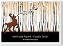 Humorvolle PopArt - Kunstkalender von Claudia Elsner (Wandkalender 2024 DIN A4 quer), CALVENDO Monatskalender