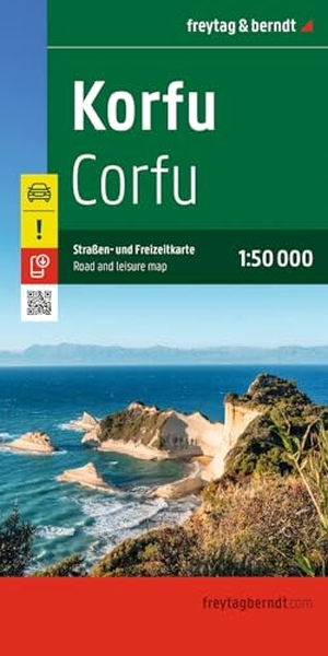 freytag & berndt Straßenkarte Korfu 1:50.000 - Straßen- und Freizeitkarte, mit Infoguide. Kompass Karten GmbH, 2026.