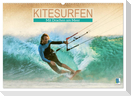 Kitesurfen: Mit Drachen am Meer (Wandkalender 2025 DIN A2 quer), CALVENDO Monatskalender