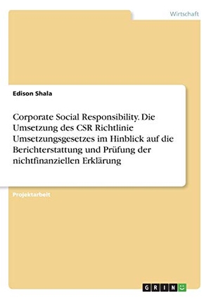 Shala, Edison. Corporate Social Responsibility. Di