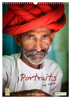Benninghofen, Jens. Portraits aus Indien (Wandkalender 2024 DIN A3 hoch), CALVENDO Monatskalender - Portraits von Menschen aus Indien. Calvendo Verlag, 2023.