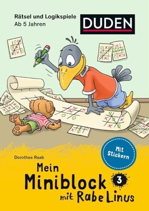 Raab, Dorothee / Dorothee Raab. Mein Miniblock mit Rabe Linus - Rätsel und Logikspiele. Bibliograph. Instit. GmbH, 2021.