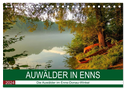 Auwälder bei Enns (Tischkalender 2024 DIN A5 quer), CALVENDO Monatskalender