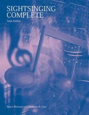 Carr / Benward, Bruce et al. Sightsinging Complete. McGraw-Hill Companies, 1998.