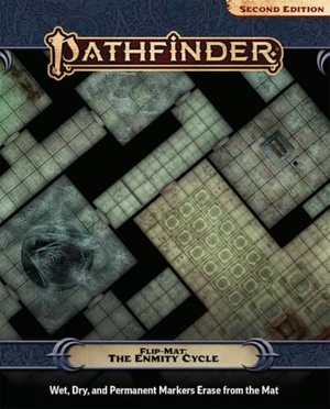 Duckwitz, Brian / Jason Engle. Pathfinder Flip-Mat: The Enmity Cycle (P2). Diamond Comic Distributors, 2023.