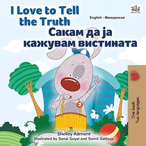 Books, Kidkiddos. I Love to Tell the Truth (English Macedonian Bilingual Children's Book). KidKiddos Books Ltd., 2023.