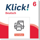 Klick! Deutsch 6. Schuljahr - Ausgabe ab 2024 - Rechtschreiben und Grammatik / Schreiben und Lesen - Arbeitshefte-Paket 621866 und 621873