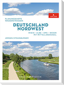 Planungskarte Wasserstraßen Deutschland Nordwest
