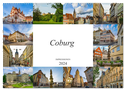 Coburg Impressionen (Wandkalender 2024 DIN A2 quer), CALVENDO Monatskalender