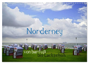 Norderney - von barfuß bis Lackschuh (Wandkalender 2024 DIN A3 quer), CALVENDO Monatskalender