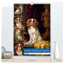 Cavalier King Charles Spaniel (hochwertiger Premium Wandkalender 2024 DIN A2 hoch), Kunstdruck in Hochglanz