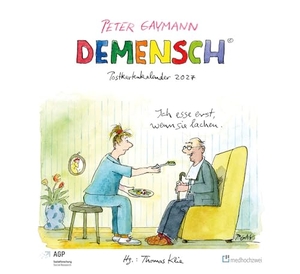 Klie, Thomas / Peter Gaymann. DEMENSCH Postkartenkalender 2027. medhochzwei Verlag, 2026.
