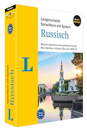 Minakova-Boblest, Elena. Langenscheidt Russisch mit System - Russisch gründlich und systematisch lernen. Mit 2 Büchern, 4 CDs und MP3-Download. Langenscheidt bei PONS, 2025.