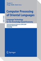 Computer Processing of Oriental Languages. Language Technology for the Knowledge-based Economy