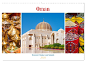 Oman - Reiseziel Maskat und Salalah (Wandkalender 2024 DIN A3 quer), CALVENDO Monatskalender