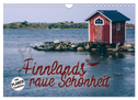 Finnlands raue Schönheit (Wandkalender 2024 DIN A4 quer), CALVENDO Monatskalender