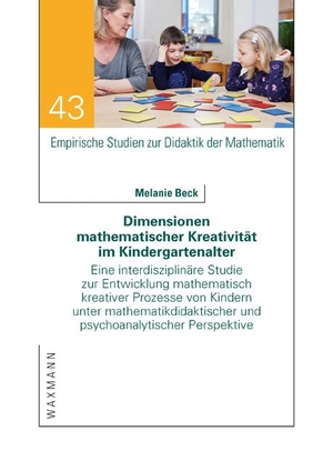 Beck, Melanie. Dimensionen mathematischer Kreativität im Kindergartenalter - Eine interdisziplinäre Studie zur Entwicklung mathematisch kreativer Prozesse von Kindern unter mathematikdidaktischer und psychoanalytischer Perspektive. Waxmann Verlag, 2022.