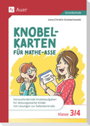 Knobelkarten für Mathe-Asse - Klasse 3/4