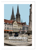 Regensburg - Ansichtssache (Wandkalender 2024 DIN A3 hoch), CALVENDO Monatskalender