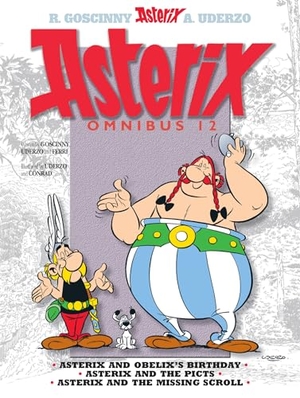 Goscinny, René / Jean-Yves Ferri. Asterix - Asterix Omnibus 12 : Asterix and Obelix's Birthday, Asterix and The Picts, Asterix and The Missing Scroll. Yen Press, 2019.