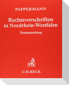 Rechtsvorschriften in Nordrhein-Westfalen (mit Fortsetzungsnotierung) inkl. 118. Ergänzungslieferung