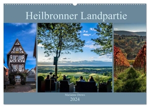 Drews, Marianne. Heilbronner Landpartie (Wandkalender 2024 DIN A2 quer), CALVENDO Monatskalender - 12 großartige Bilder aus dem Heilbronner Land, die zu einer Landpartie einladen. Calvendo, 2023.