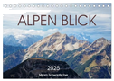Alpen Blick (Tischkalender 2025 DIN A5 quer), CALVENDO Monatskalender