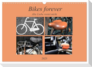 Bikes forever (Wandkalender 2025 DIN A3 quer), CALVENDO Monatskalender