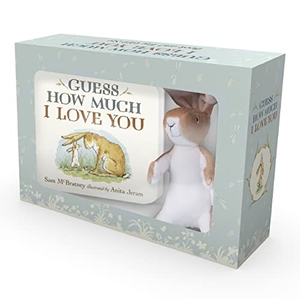 McBratney, Sam. Guess How Much I Love You - Beloved classic bestselling story about love; gift edition with soft cuddly plush toy - ideal for babies, toddlers, birthdays, bedtime & baby showers. Walker Books - IWUK, 2023.