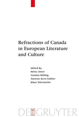 Antor, Heinz / Klaus Stierstorfer et al (Hrsg.). Refractions of Canada in European Literature and Culture. De Gruyter, 2005.