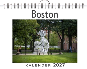 Schmid, Jonas. Boston - (Wandkalender 2027, Kalender DIN A4 quer, Monatskalender im Querformat mit Kalendarium, das perfekte Geschenk). elian, 2026.
