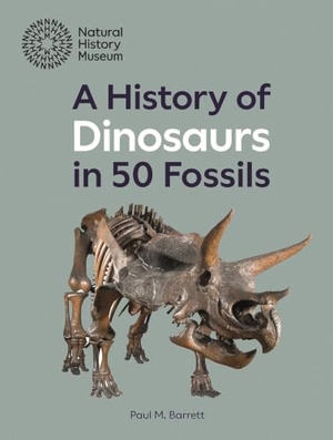 Barrett, Paul M.. A History of Dinosaurs in 50 Fossils. The Natural History Museum, 2024.