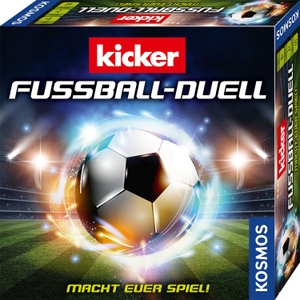 Dunstan, Matthew / Brett J. Gilbert. Kicker Fußball-Duell - Spiel. Franckh-Kosmos, 2024.